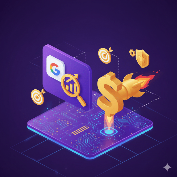 Accélérateur SEA (Gestion Mensuelle Google Ads & Meta Ads par Experts Certifiés)